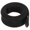 sourcing map Expandable Sleeving,2 3/8-inch 10ft Cable Sleeve, Black