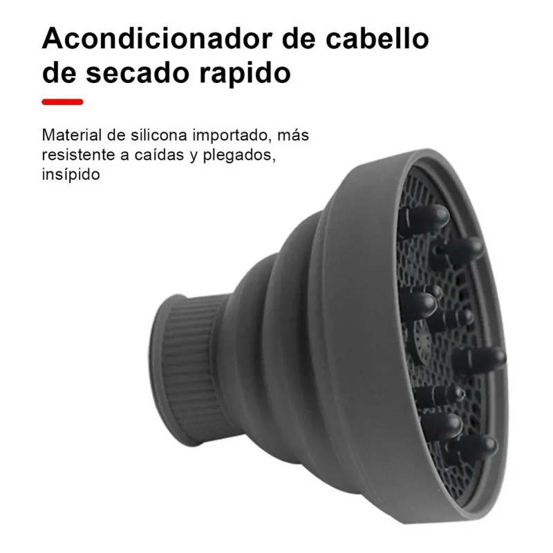 Difusor Retráctil Silicona Universal Secadora