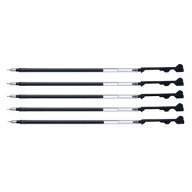 Pilot Refill Hi-Tec-C Coleto Dedicated Refill 0.4mm, Black, 5-Pack (LHKRF-10C4-B×5)