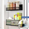 LIFEFAN Magnetic Basket Fridge Large Magnetic Pen Holder Whiteboard Metal