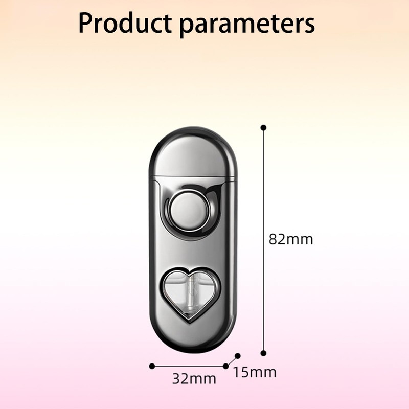 Torch Lighter, Dual Flame Lighter with 6pcs Flint Stone, Windproof