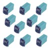 50 Pack Automotive MCASE Mini Box Shaped Cartridge Fuse Kit