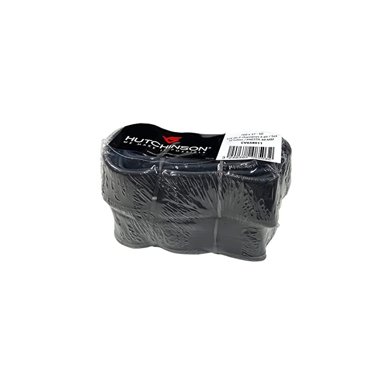 Hutchinson Inner Tube Black 700X37 à 50