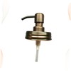 KONTONTY Stainless Steel Soap Pump Liquid Soap Dispenser Pump for