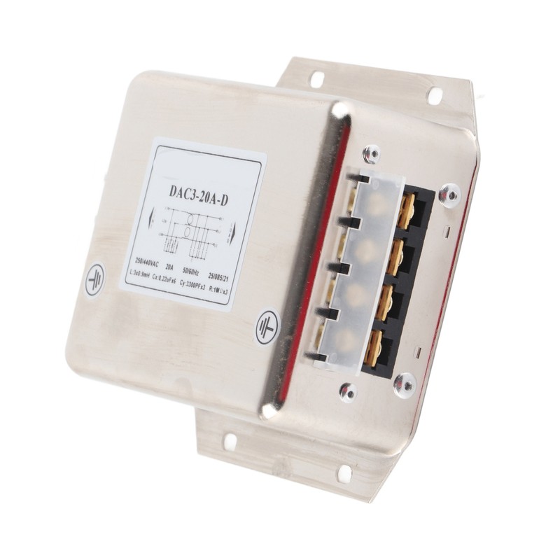3 Phase Terminal Filter 3 Wire for Power Line Electronic