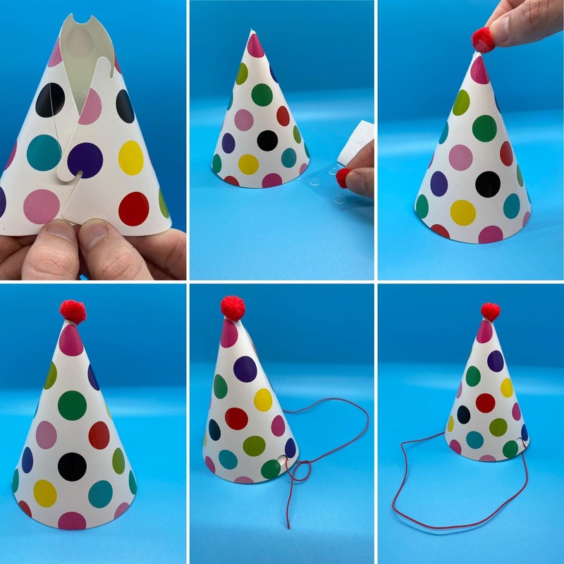 CBM Dog Party Hat Set - Dog Birthday Hats and