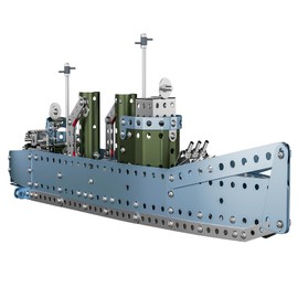 Lucky Doug Stem Building Projects Model Cruiser Ocean Ship Set, 504 Pieces Stem Project Building Toys for Kids Ages 8-12, Assembly Science Kit Toys Gifts for Boys Kids Girls 8 9 10 11 12-16 Years Old