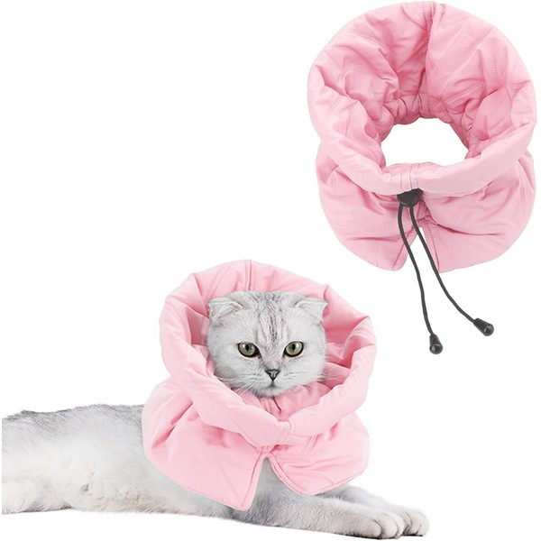 Cat Recovery Collar,Soft Adjustable Cat Cone,Kitten Cone for Cats After