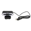 Webcam with Light, 4K Webcam Computer Camera, USB Camera with