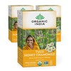 Organic India Tulsi Honey Chamomile Herbal Tea - Stress Relieving