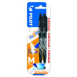 Pilot Spain Frixion Ball Erasable Pen – Pack of 2 – Black