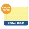 TOPS The Legal Pad Writing Pads, 8-1/2" x 11-3/4", Canary
