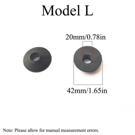 Toilet Cistern Seal, 20 mm Fixing Seal Foam Repair Kit Fixing Fitting Sealing Coupling Pack of 10