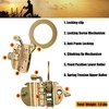 WELKFORDER Fall Protection Rope Grab with 2.25 inch Connecting Eye
