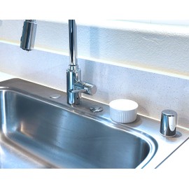 Wildwood Creative Co - Solid Dish Soap Bar in Reusable Ramekin 7.5oz - Unscented | Zero Waste Natural Dish Soap Bar | Concentrated Dish Soap | Plastic Free with Natural Ingredients for Kitchen