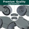 WD35X21041 Dishwasher Lower Rack Wheels Replacement Parts for GE Dishwasher