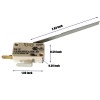 honggang2019-1 Sail Switch for RV Camper Replacement Hydro Flame Model