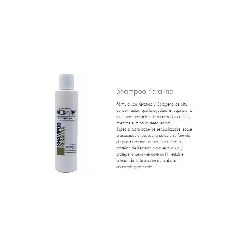 Kit Keratina Labonté Shampoo + Keratina 240ml + Vitamina 1k