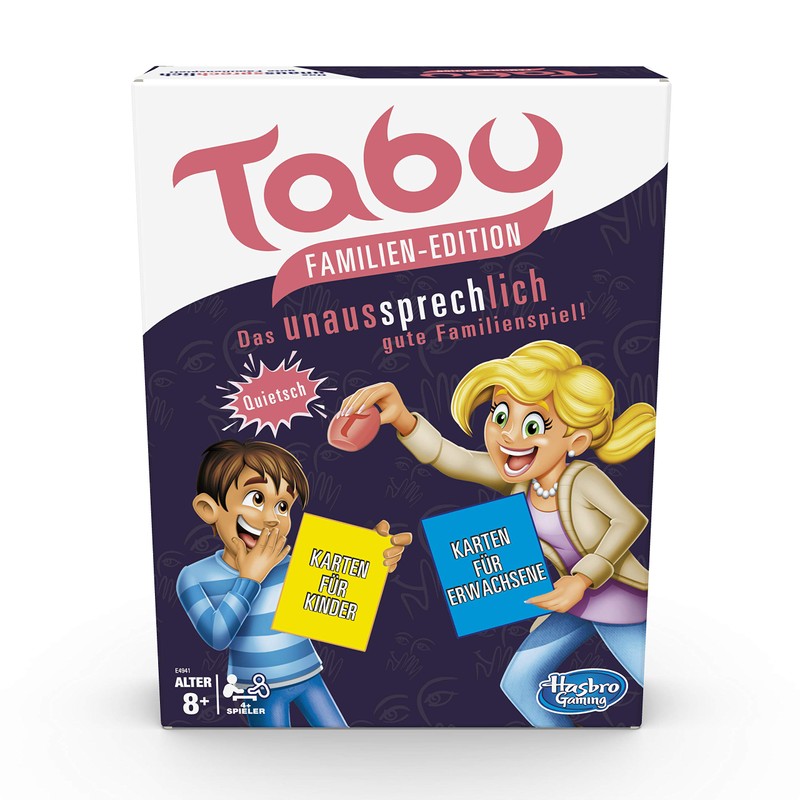 Hasbro Taboo Kids vs. Parents Children & Adults