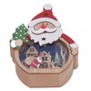 Luminous Christmas Ornament LED Light Emitting Wooden Christmas Decorations Ornaments