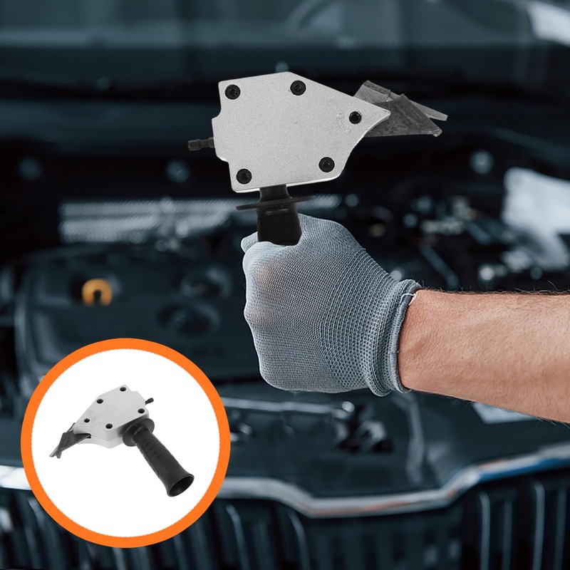 Tofficu Electric Drill Plate Cutter Attachment Durable Cutter for Drill