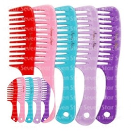 L Straight Comb for Home Use Portable Hair Comb 4ea