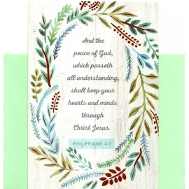 Dayspring With Sympathy Green Garden Gardener Fern Ferns Botanical Dayspring Greeting Card