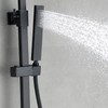 JOHO Hand Shower Head Stainless Steel Square Shower Head Water-Saving