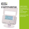 ESi ESRTP4RFW - Wireless Programmable Room Thermostat & Receiver (White)