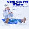 Slippery Racer Downhill Sprinter Flexible Kids Toddler Plastic Toboggan Snow