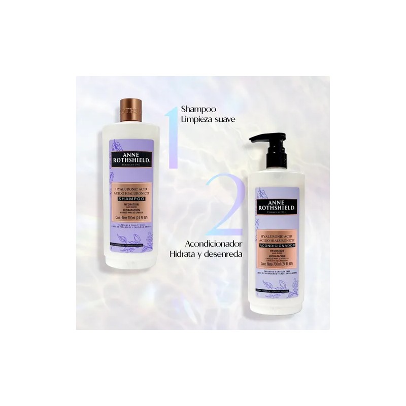 Anne Rothshield Shampoo Acido Hialuronico 700ml