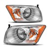 ELH Headlight Assembly Fit For 2007-2012 Dodge Caliber 2007 2008