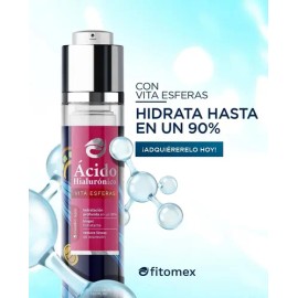 Fitomex Gel Facial Ácido Hialurónico 50 ml Hidratación Día & Noche