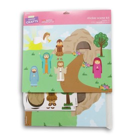 He is Risen Easter Sticker Scene Set - Pack of 12