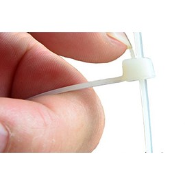 South Main Hardware 888029 15-in Releasable Pawl, 100-Pack 50-lb, Natural, Speciality Cable Tie, 100 Piece