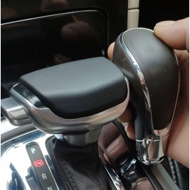 Automatic Gear Knob for Renault Koleos from 2016, Plug & Play, Car Gear Lever Selector Lever, Black / Silver