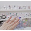  Premium Art Violet Handmade Nail Tips ✨ - Long