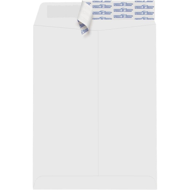 LUXPaper 9 x 12 Open End Window Envelopes | Peel