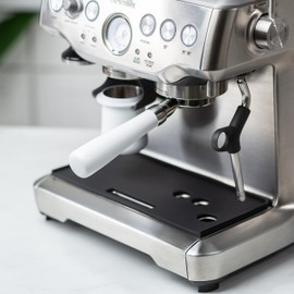 58mm Bottomless Portafilter | For Breville | Not suitable with E61 groupheads | Dual-Boiler, Oracle, Oracle Touch | White