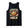 Mens Gotta Check The Cookies First Inappropriate Christmas Men Tank