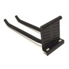 Wake Sangyo WW-012 Wild Rail Hook, W Hook, Black, Hardware,