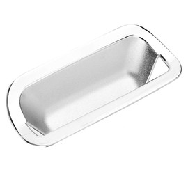 Yctze Chrome Car Auto Rear Trunk Door Handle Cover Trim Rear Handle Cover Trim Tailgate Exterior Door Handle Finish Cover for Honda CRV 2007-2011