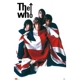 (24x36) The Who (Union Jack Flag) Music Poster Print