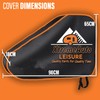 Xtremeauto Heavy Duty Caravan Hitch Cover, Waterproof Tow Hitch Cover