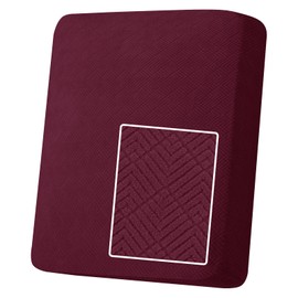 YSTELLAA Stretch Sofa Seat Cushion Cover, Seat Cushion Cover, Non-Slip, Elastic Cushion Covers, Universal Sofa Cover Living Room, Sofa Seat Cushion, Sofa Cover, Red