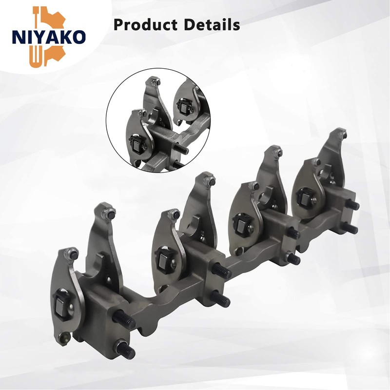 Niyako Engine Rocker Arm Set Repalcement# 8C3Z6564D 8C3Z-6564-D Fit 2008-2010
