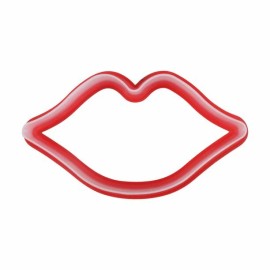 Women Owned Lip Shaped Cookie Cutter Valentine's Day Party Supply  2.25" x 4.25"  Crafts