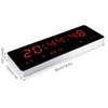Digital LED Calendar Clock Temperature Wall Clocks (Calendar Temperature Week)
