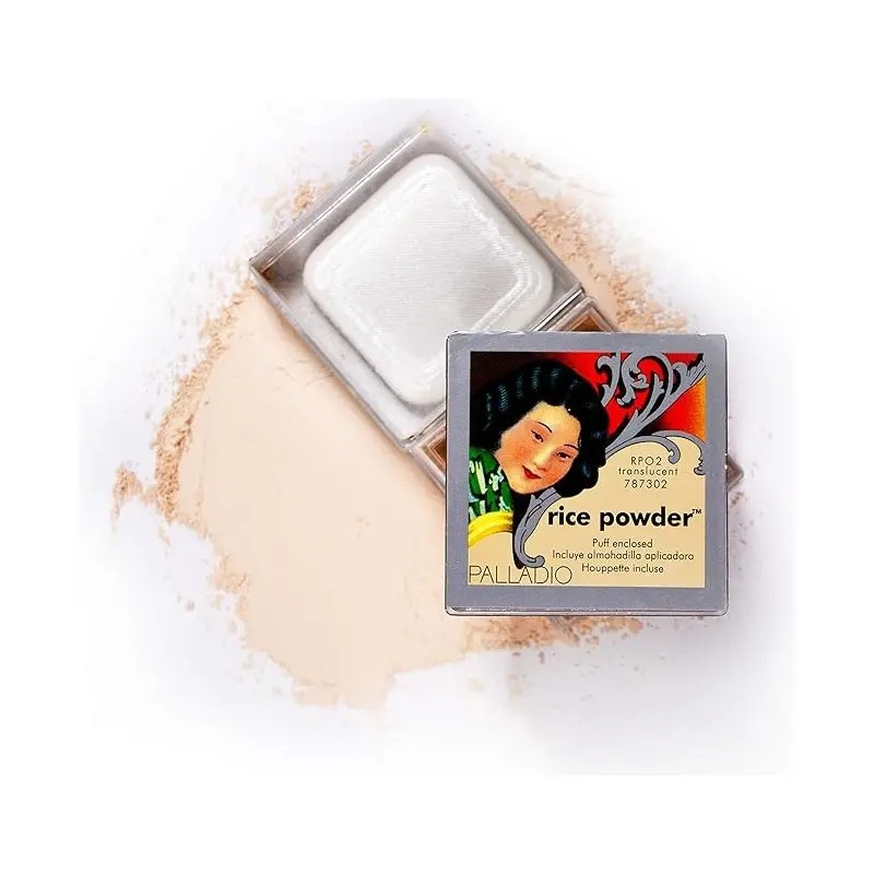 Palladio Polvo De Arroz Translúcido Maquillaje Rostro Makeup