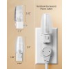 DEWENWILS LED Night Light Plug in, with Manual Switch,Stairs Warm